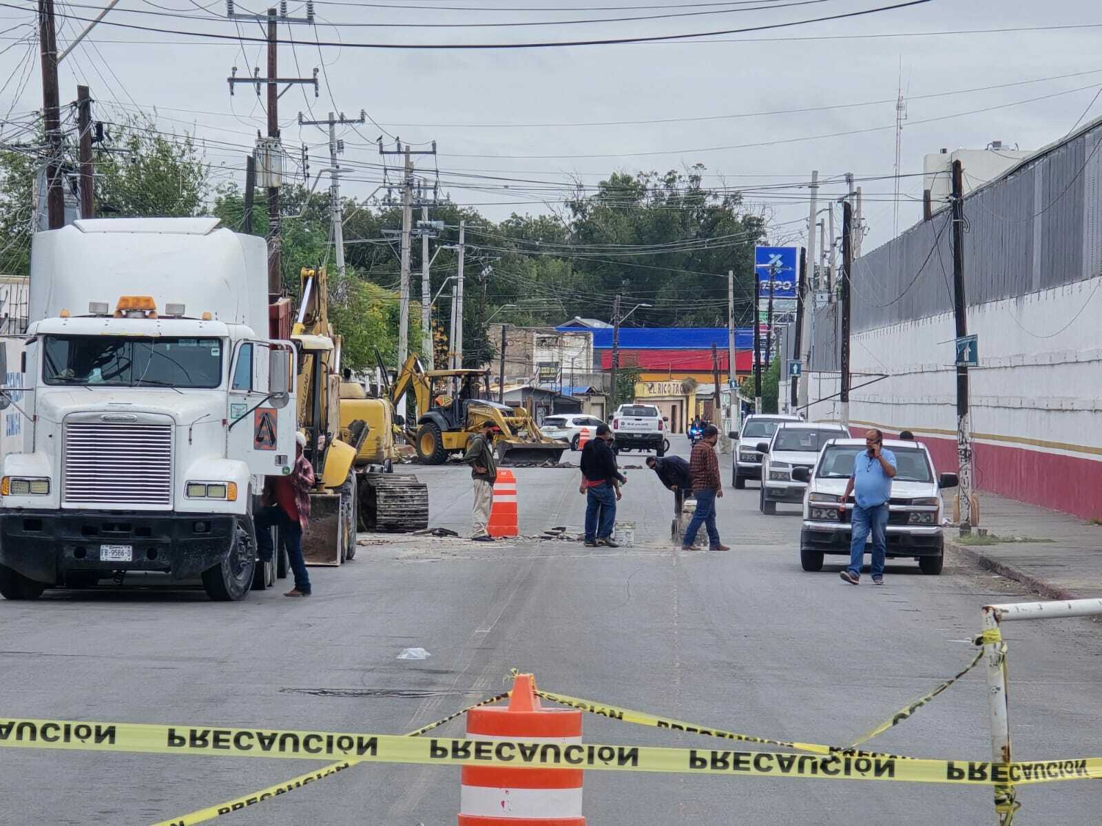 Cierran Avenida Progreso por rehabilitación de colector sanitario; trabajos durarán dos meses
