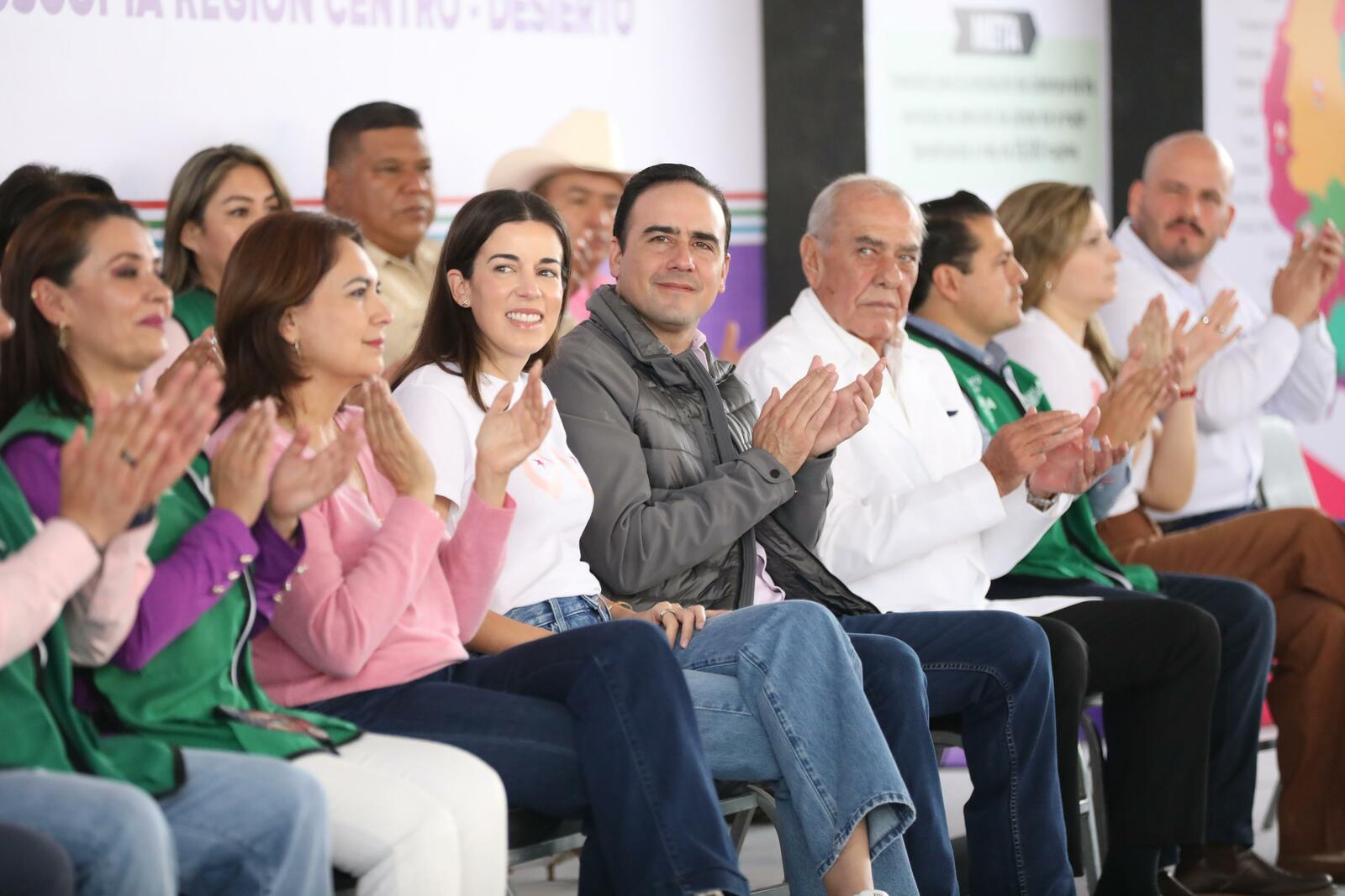 En Coahuila, la prevención y lucha contra el cáncer de mama y cervicouterino es todo el año