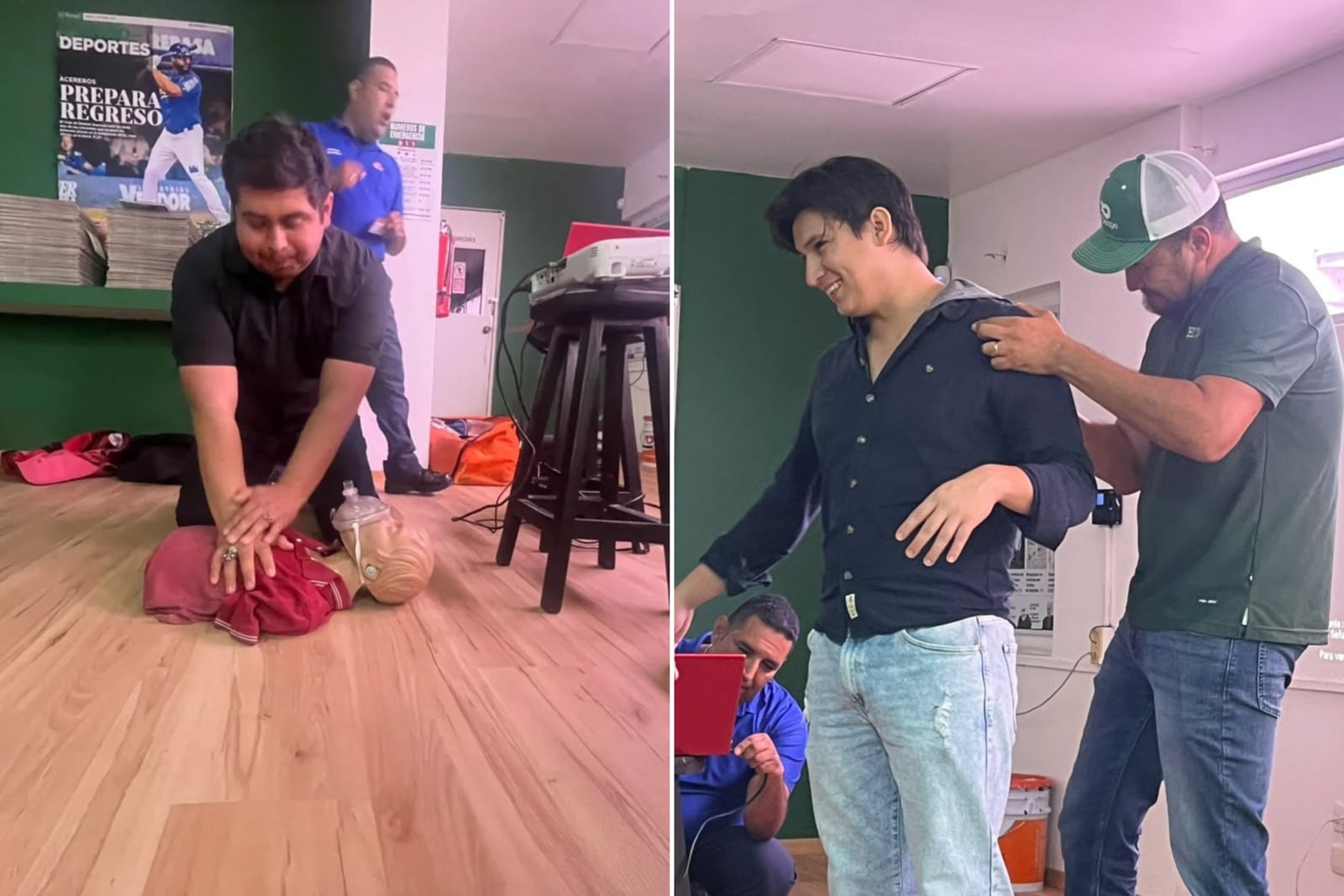 Capacitan a personal de El Tiempo en primeros auxilios y protección civil