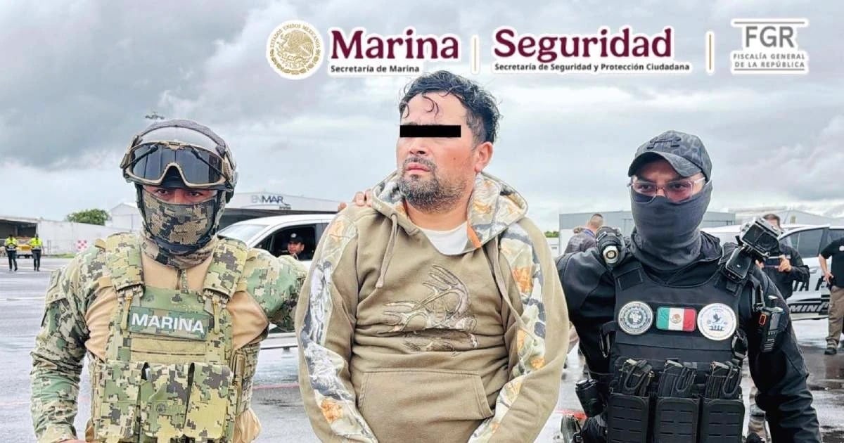 Capturan en Oaxaca al “Señor de las Luces”, señalado como sucesor de “El Tanque” en el CJNG