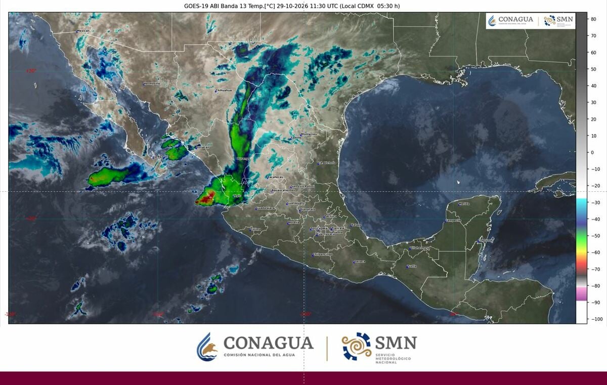 Vance provoca alerta por lluvias fuertes en Coahuila y Nuevo León