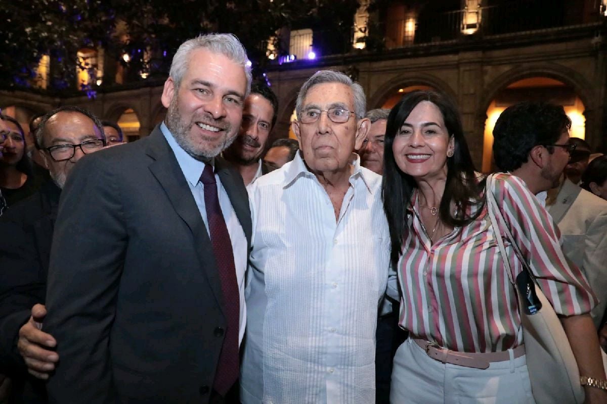 Asi fue el homenaje a Cuauhtémoc Cárdenas en la mañanera