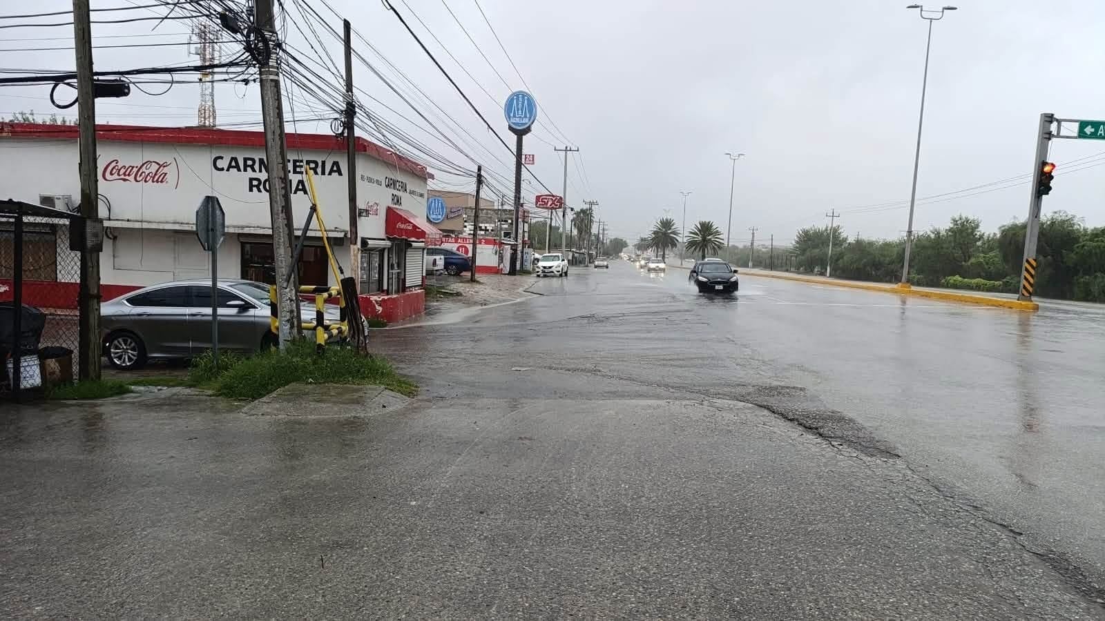 Lluvia: Las precipitaciones generaron la movilización de los cuerpos de emergencia.