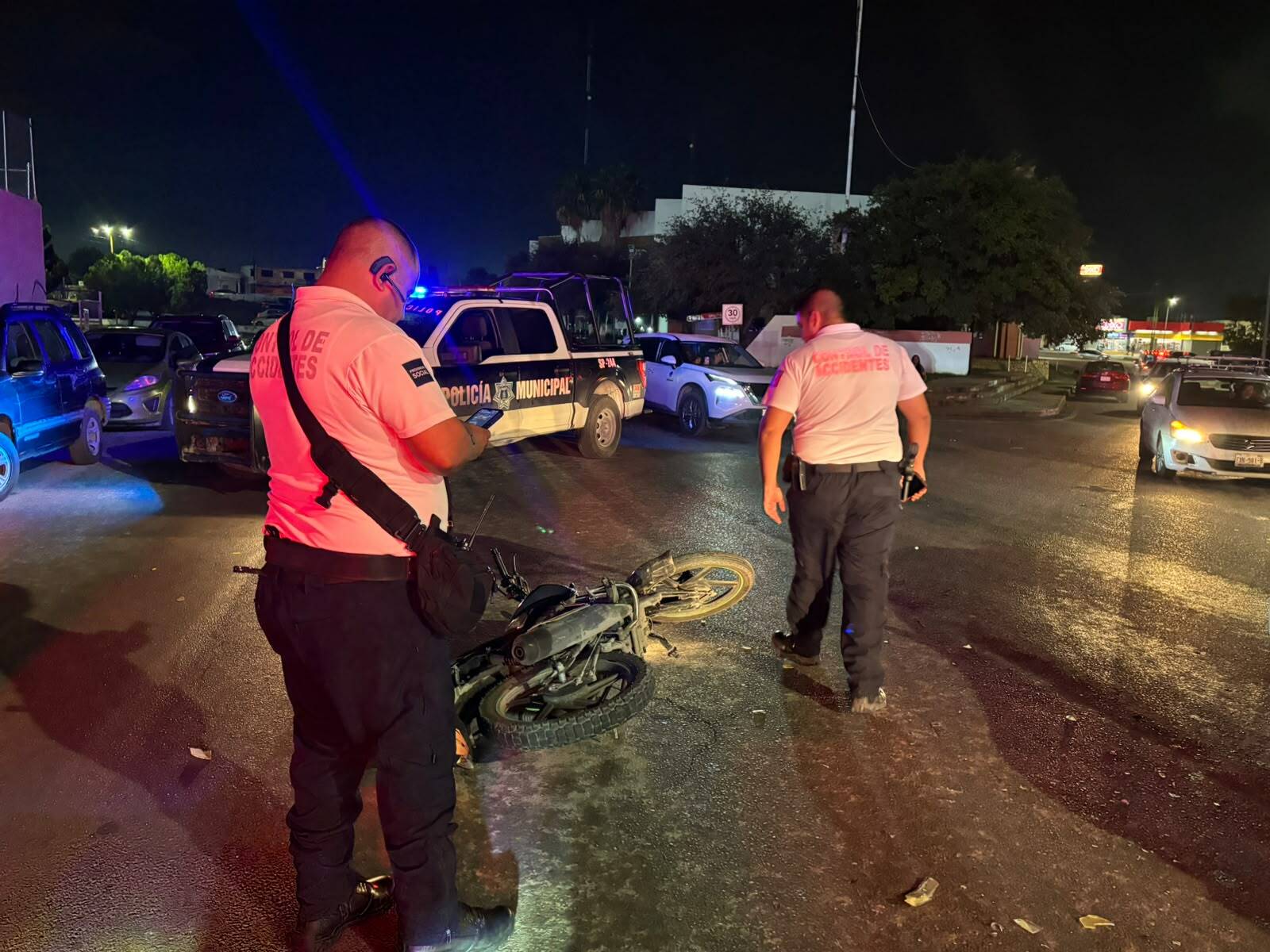 Motociclista termina hospitalizado tras choque en Ciudad Deportiva