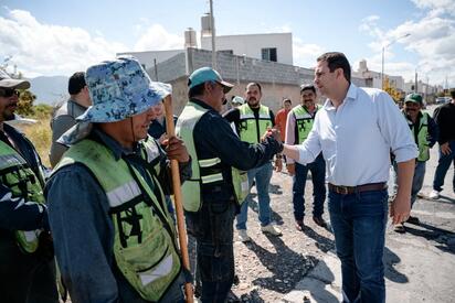 Fortalecen trabajos de mantenimiento urbano en Saltillo