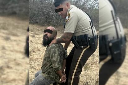 Un intento de traslado de migrantes terminó con una camioneta volcada y un hombre detenido.  El gobierno de Estados Unidos informó que Miguel Ángel